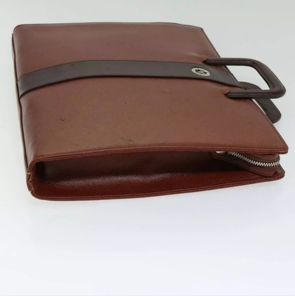 VALENTINO Cognac and Brown Business Bag - Picture 3 of 9